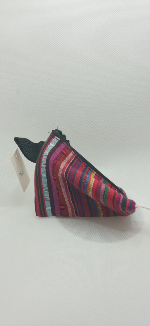 Triangle bag Red stripes - Image 2
