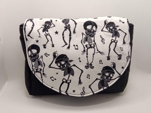 Saddle bag Funky skeletons