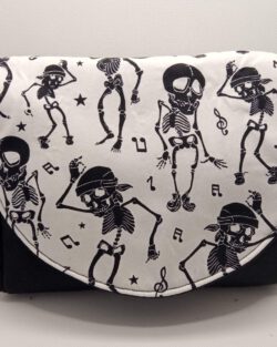 Saddle bag Funky skeletons