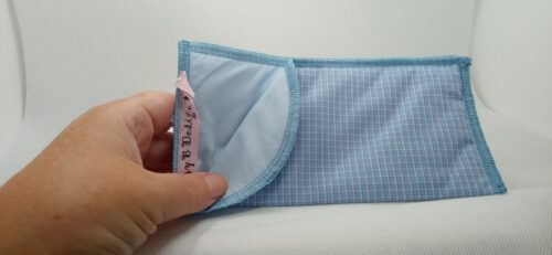 Softcase for glasses light blue - Image 2