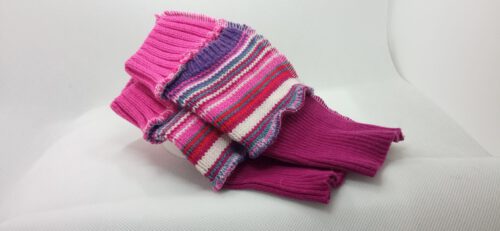 Armwarmers striped Pinks - Image 2