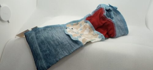 Armwarmers Blue and Brown - Image 4