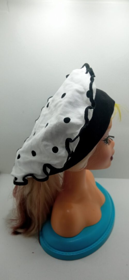 Barret & Arm warmers, Black and white - Image 7