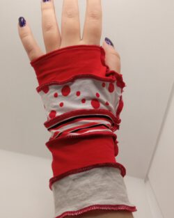 Armwarmers Red and White