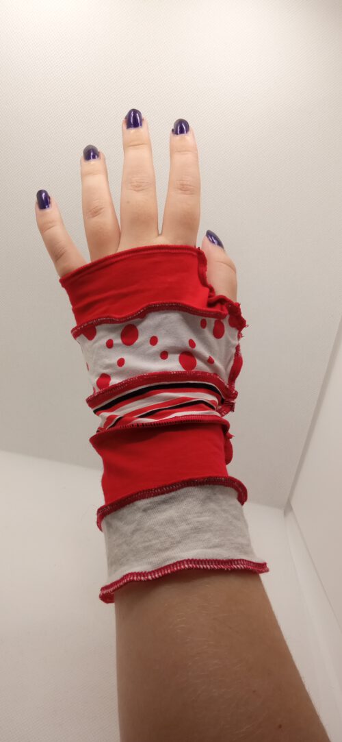 Armwarmers Red and White