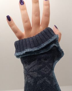 Armwarmers Blue big size