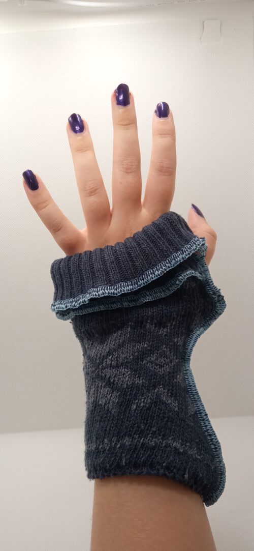 Armwarmers Blue big size
